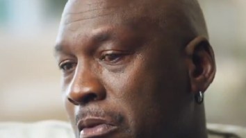 Michael Jordan Tears Up After Delivering Riveting Speech On Why He Was So Hard On His Teammates