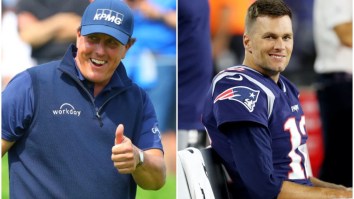 Phil Mickelson Shares A Story About Catching Passes From Tom Brady And Nearly Breaking His Finger Two Weeks Before The Masters