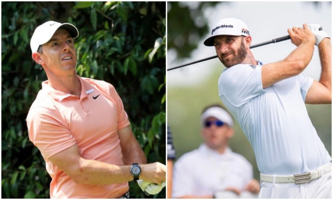 rory mcilroy dustin johnson doesnt care