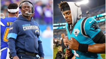 Anthony Lynn Reveals That The Chargers ‘Absolutely’ Looked Into Signing Cam Newton, But Chose Not To Due To Crowded QB Room