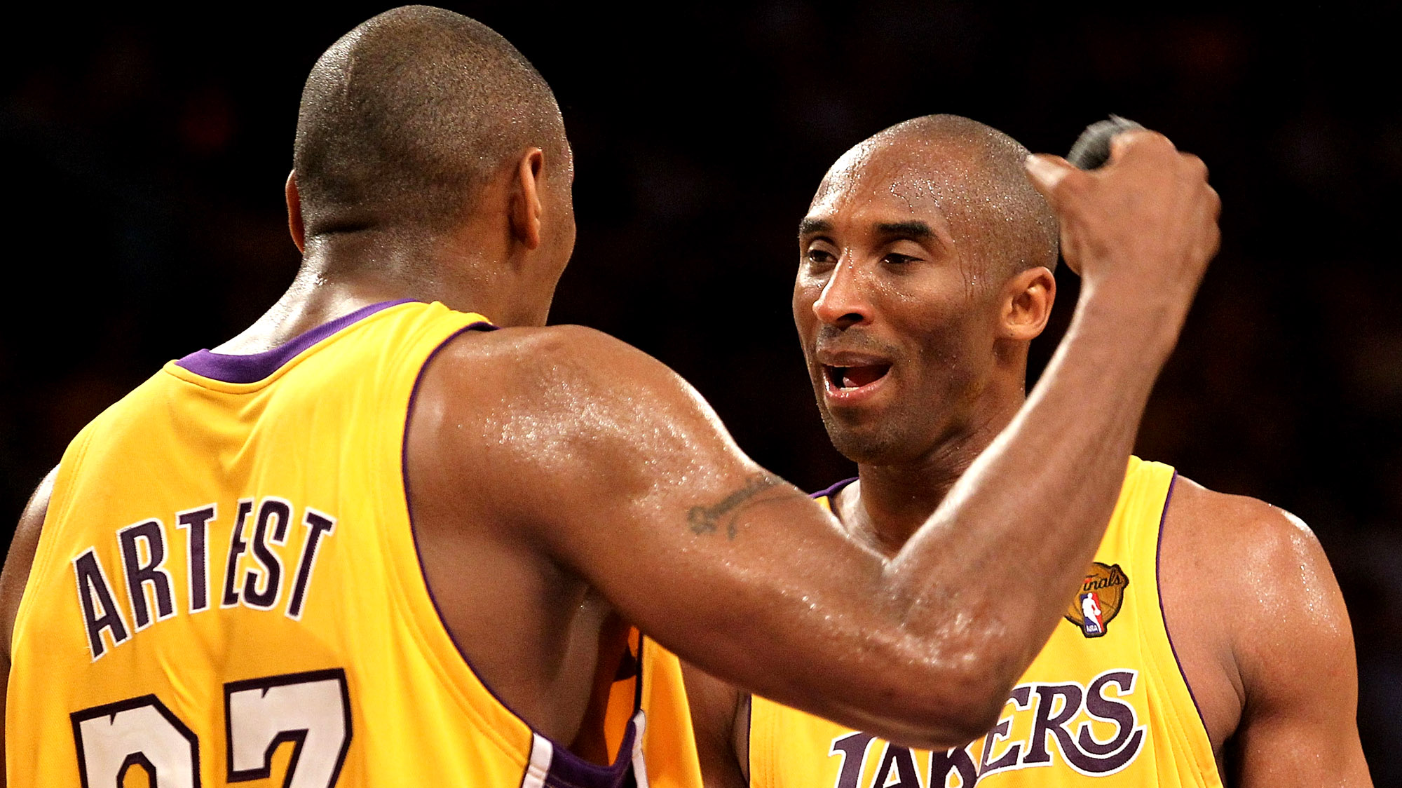 Ron Artest Talked So Much Trash To Kobe Bryant When He Joined The ...