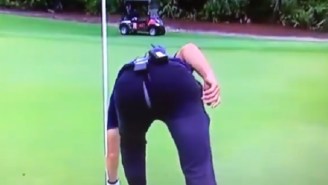 Tom Brady Splits His Pants While Bending Over On National TV During Sunday’s ‘The Match: Champions For Charity’