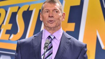 A 74-Year-Old Vince McMahon Convinced Rob Gronkowski To Jump Off A Tower At ‘WrestleMania 36’ By Diving Off Of It To Prove It Was Safe