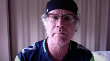 Will Ferrell Crashed A Seattle Seahawks Virtual Team Meeting And Heckled Russell Wilson About His Hair