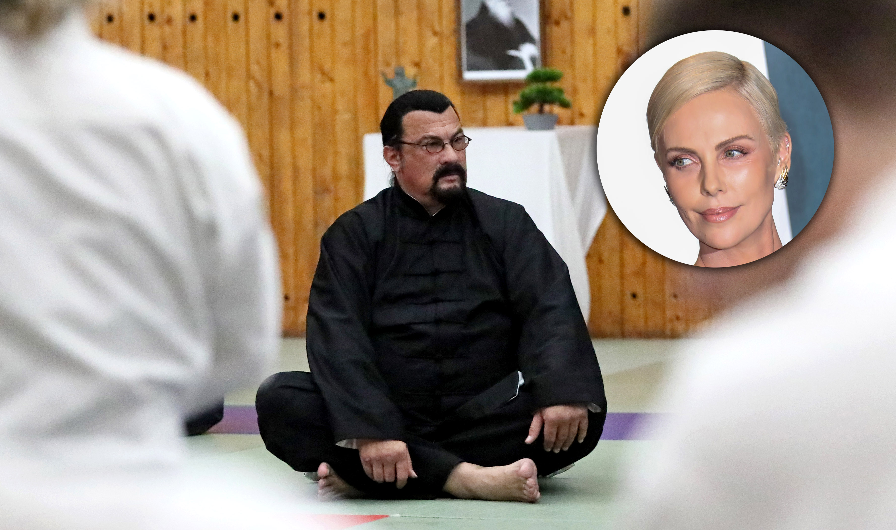 Charlize Theron Eviscerates Steven Seagal He S Overweight And Can Barely Fight Brobible