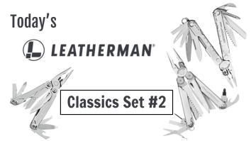 Today’s Leatherman: Classics Set #2