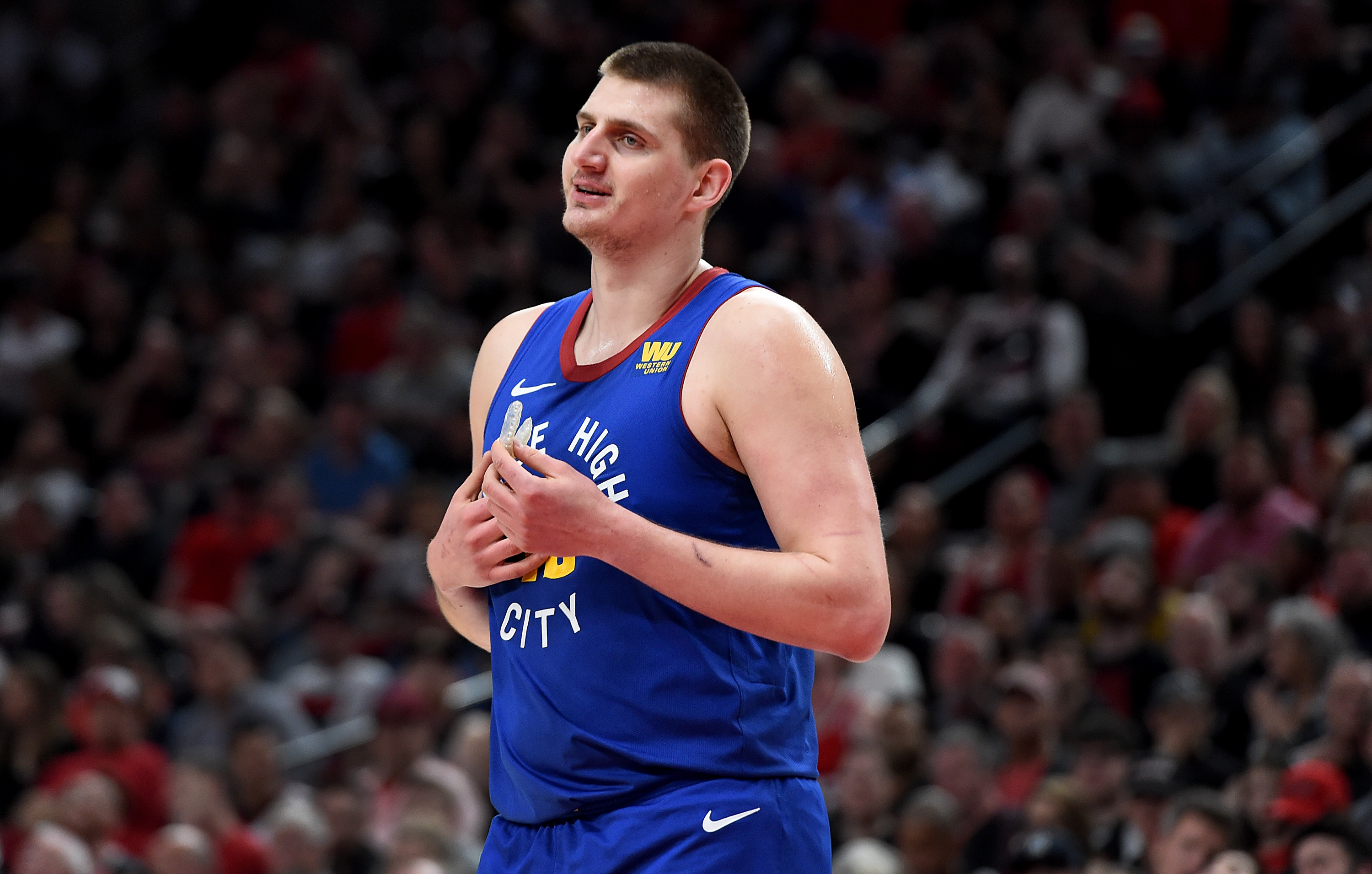 Nuggets' Nikola Jokic Has Lost A Ton Of Weight And Looks Completely