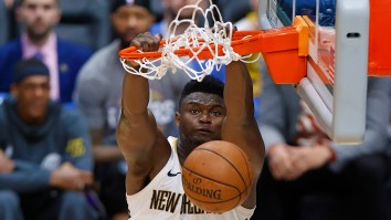 Zion Williamson’s Signed Rookie Card Just Sold For More Than A Michael Jordan Game-Worn Uniform