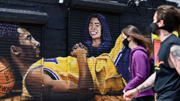 Kobe And GiGi Bryant Murals Have Remained Untouched By Vandals During LA Protests