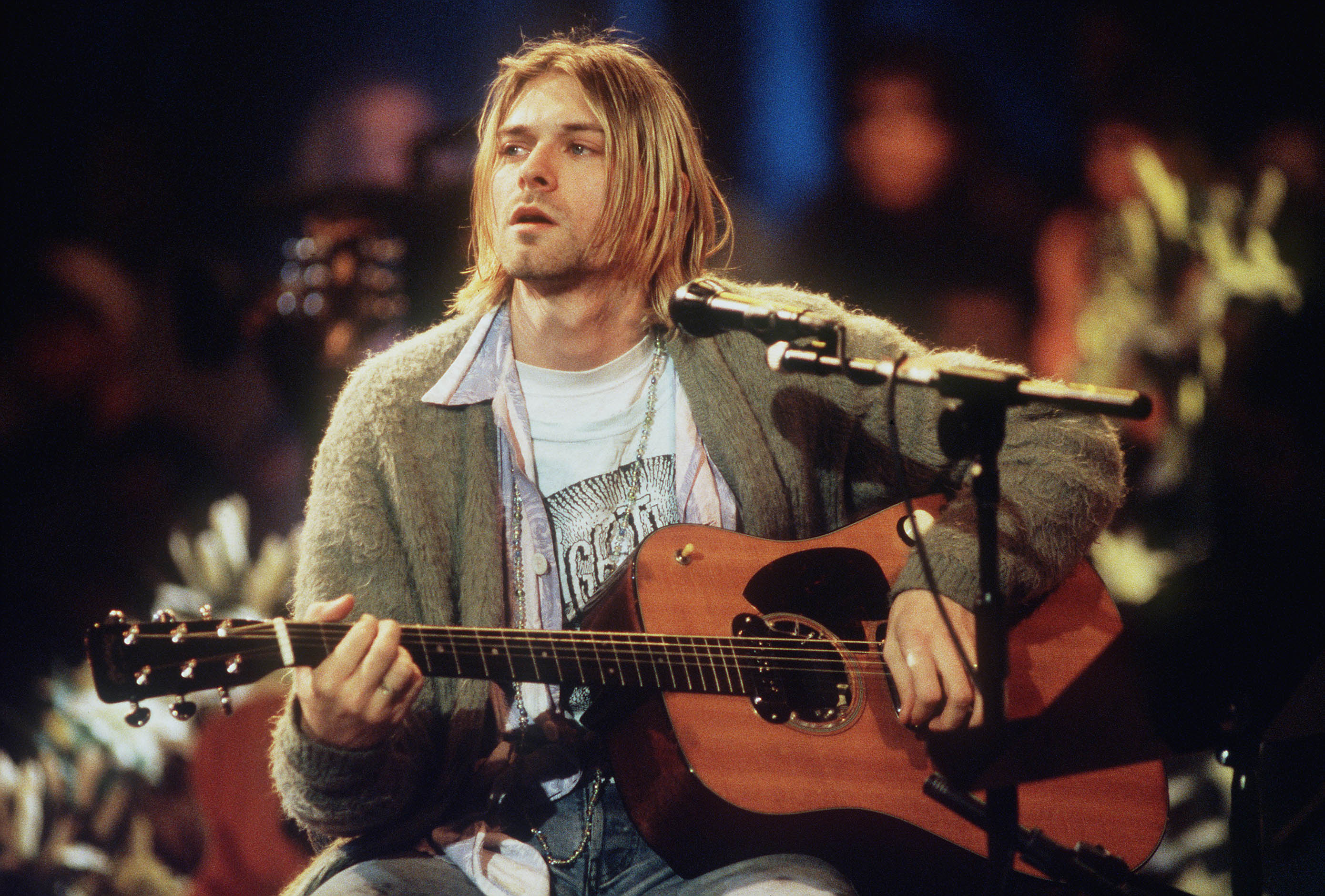 Kurt Cobain's Guitar From 'MTV Unplugged' Just Became The Most