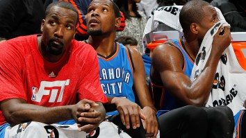 Kendrick Perkins Threatens To Expose Kyrie Irving’s Private Conversations With Players After Getting Called A ‘Sell Out’ By Kevin Durant