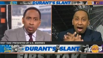 If Anyone Needs Me I’ll Just Be Here Watching This Video Of Stephen A. Smith Debating Himself On Repeat
