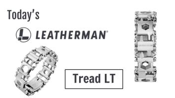 Today’s Leatherman: Tread LT