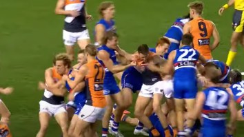 An Aussie Football Game Broke Out Into A Violent Brawl And It Feels So Good To See Athletes This Fired Up Again