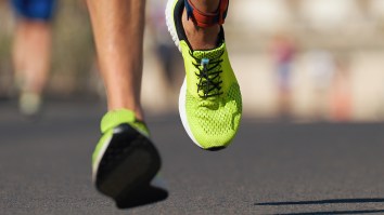 Runner Sets World Record For Fastest Blindfolded Mile And A Medical Condition Made The Run Even Harder