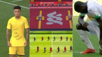 An Ocean Away, The European Soccer World Paid Tribute To George Floyd