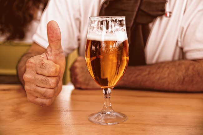 moderate-alcohol drinking good for brain