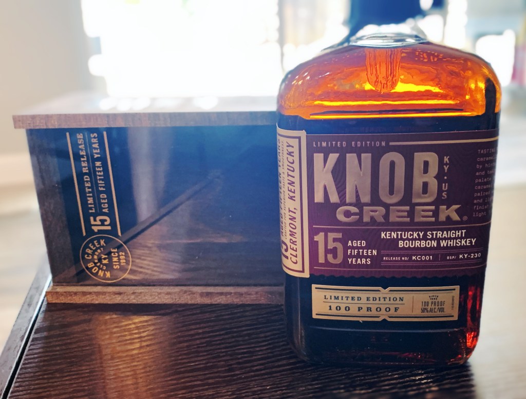 Knob Creek 15-year-old Kentucky Straight Bourbon limited edition