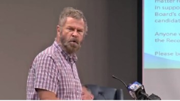 Angry Florida Man Goes On Intense Rant Against Wearing Masks At City Council Meeting ‘I Will Not Be Muzzled Like A Mad Dog’