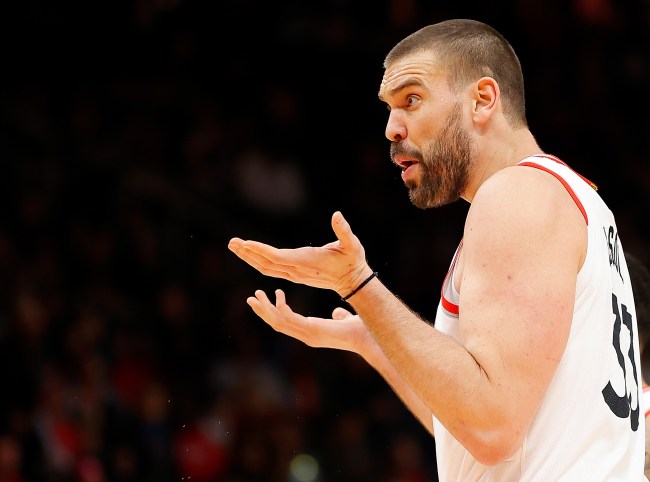 Marc Gasol of the Raptors looks super slim after going through a wild body transformation during quarantine