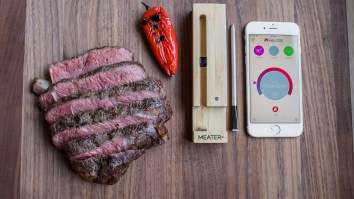MEATER Is The World’s First Wireless Leave-In Meat Thermometer, Which Syncs With An App To Perfect The Art Of Cooking