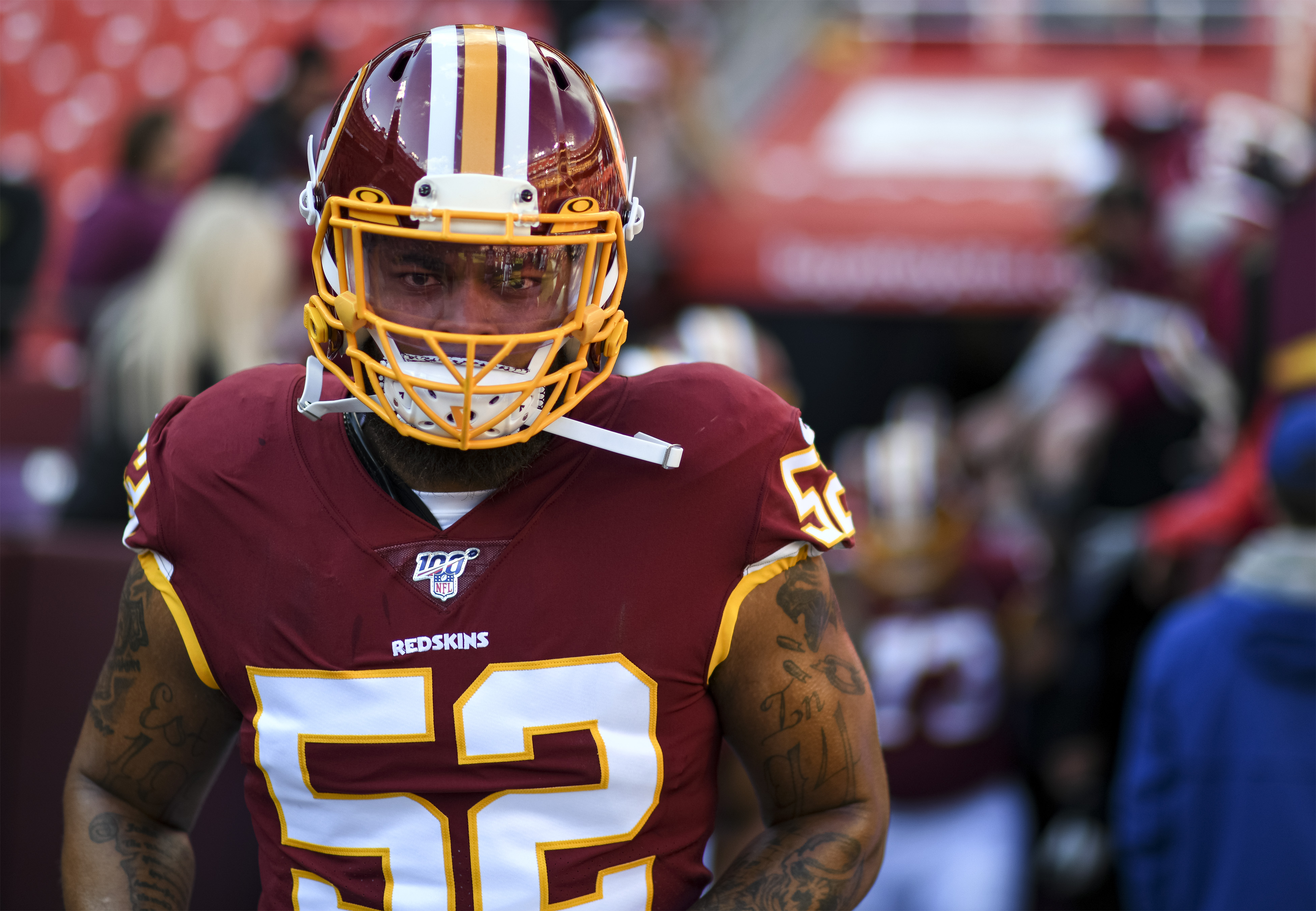 Redskins LB Ryan Anderson Offers Seriously Disturbed Reason For