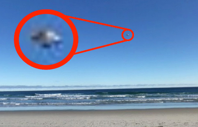 Alien Hunter Spots UFO Flying Over New Zealand On Google Maps
