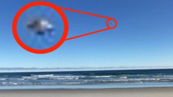 Alien Hunter Spots UFO Flying Over Southern New Zealand Beach On Google Maps