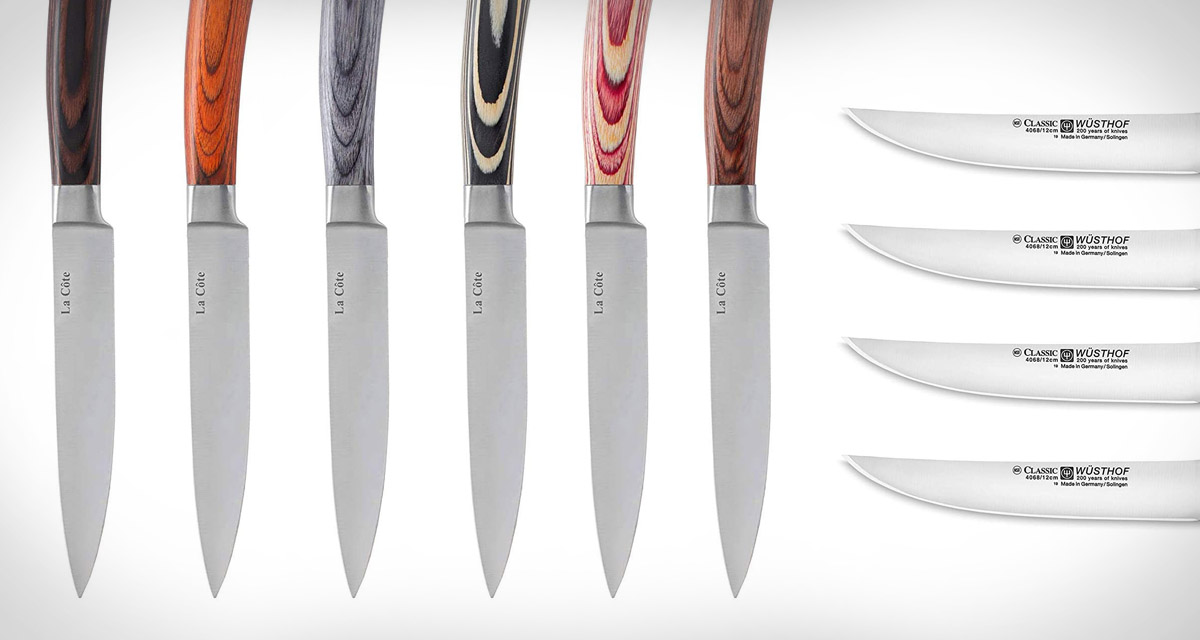 imarku Steak Knives, Steak Knives Set of 6, Premium Japanese Stainless  Steel Steak Knife Set, Super Sharp Serrated Steak Knife with Pakkawood  Handles for Sale in Houston, TX - OfferUp