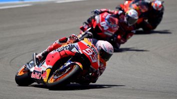 Reigning MotoGP Champ Marc Marquez Snaps His Arm During A Brutal Crash In The Spanish Grand Prix