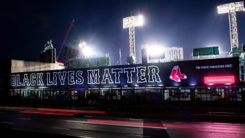 Red Sox Fans Post Angry Messages On Social Media After Team Puts Up ‘Black Lives Matter’Mural Outside Of Fenway Park