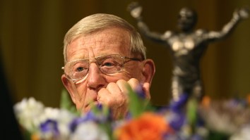 Lou Holtz Tests Positive For COVID-19, Says He Doesn’t Have ‘A Lot Of Energy Right Now’