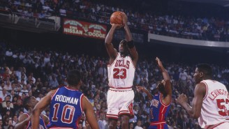 The Detroit Pistons Being Forced To Wear A Jordan Logo On Their Uniforms Is Not Sitting Well With Pistons Fans