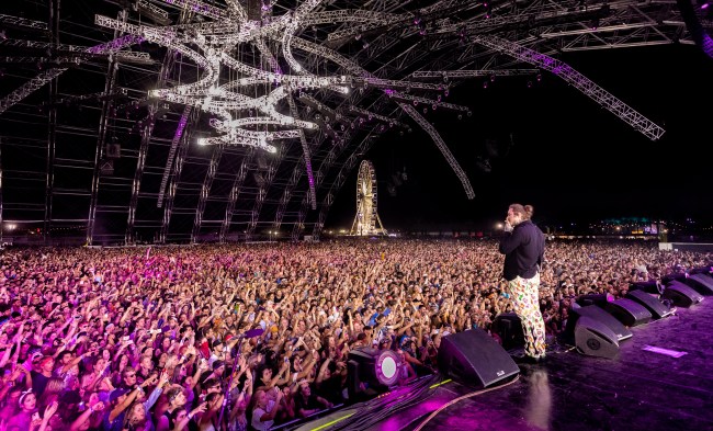 Post Malone Created An Entire Coachella In Two Hours While On Mushrooms Based Off One Sound From Roblox Brobible - roblox coachella