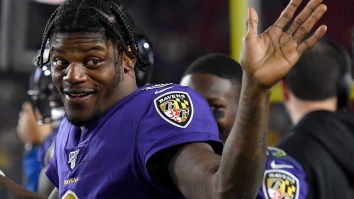 Lamar Jackson’s Eye Roll Reaction To Low ‘Madden 21’ Rating Is Completely Understandable