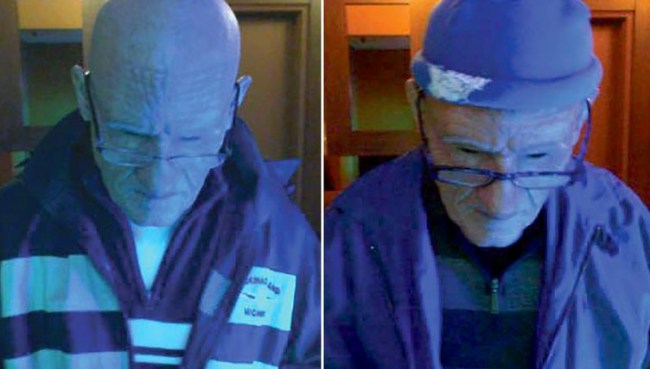 Man In Old Man Prosthetic Mask Allegedly Steals 100K From Gamblers