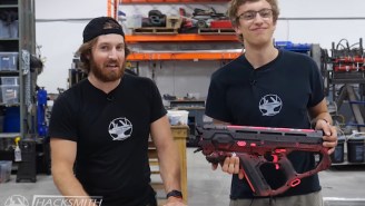 Evil Genius Hacks Nerf Blaster To Scream, Play Songs, And Yell Movie Quotes When Firing