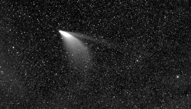 UFO Spotted Near Comet NEOWISE Proof An Alien Ship