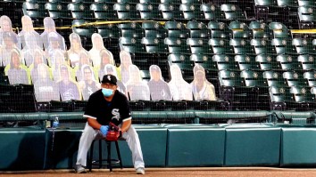 White Sox Fan Buys 100 Cardboard Cutouts Of Himself To Fill Empty Seats And Boo The Twins