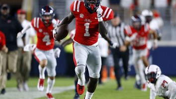 Former Ole Miss WR A.J. Brown Claims A Big Ol’ Bag Full Of Cash Was On His Doorstep The Night Before Signing Day