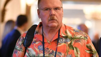 Hawaiian Shirt Connoisseur Andy Reid Broke Out His ‘Best Tommy Bahama’ To Celebrate The Chiefs Locking Up Patrick Mahomes
