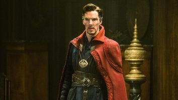 Benedict Cumberbatch Walking Into A Comic Book Store In Full Doctor Strange Gear Is the Content We Deserve