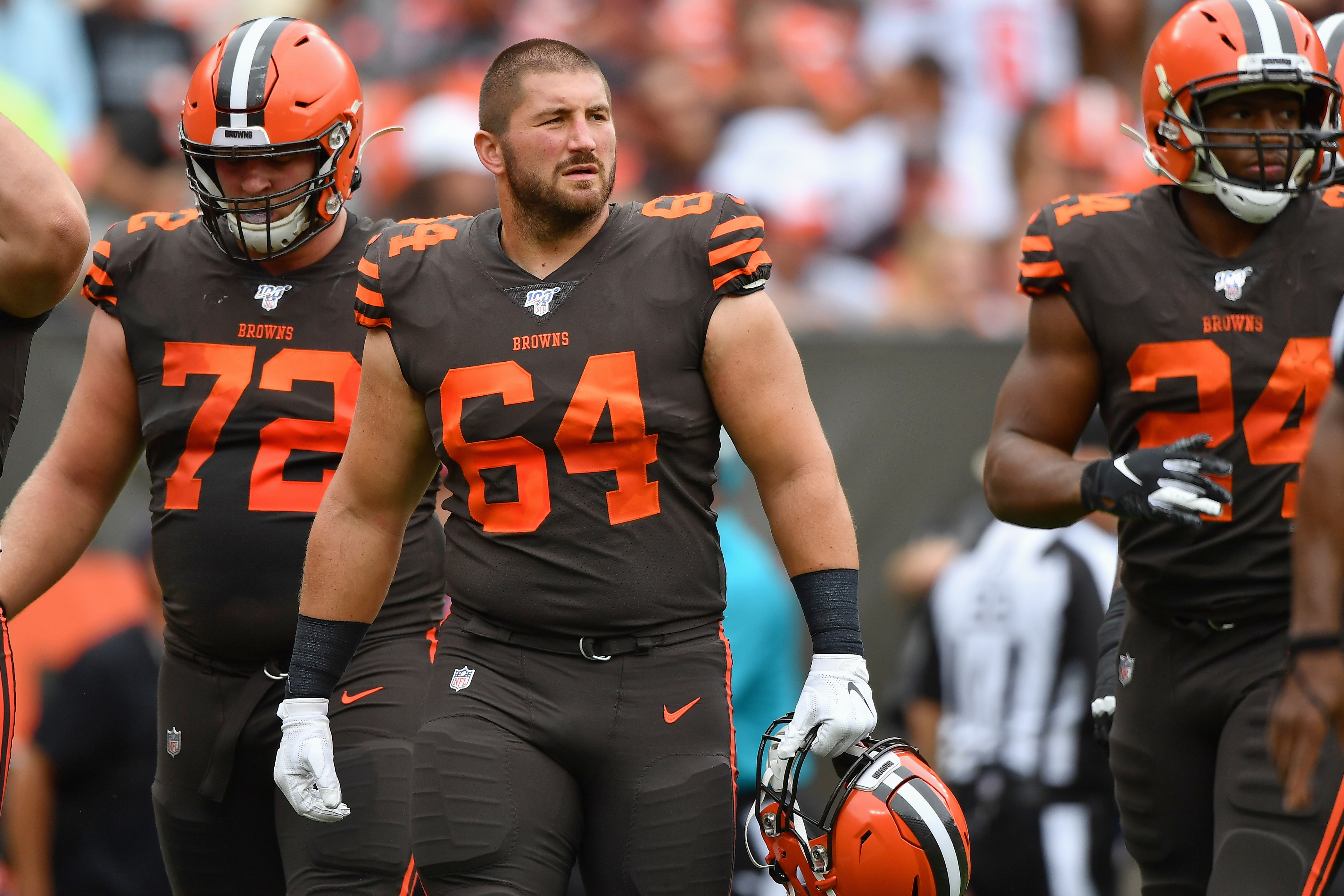 Browns release C JC Tretter