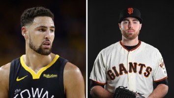Warriors’ Klay Thompson Blasts SF Giants Sam Coonrod For Saying He Refuses To Kneel During Anthem Because He’s A Christian