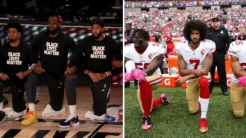 LeBron James Says He Hopes He Made Colin Kaepernick ‘Proud’ By Kneeling During The Anthem