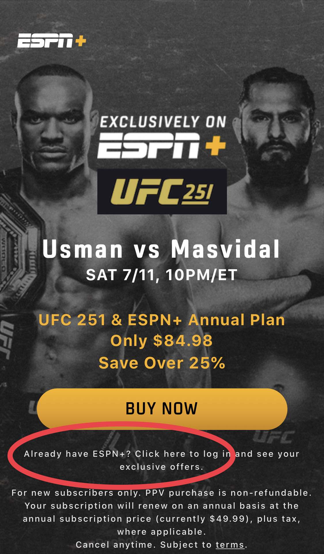 UFC 251 Fight Island Stream – How to Watch UFC Fight Island on ESPN+