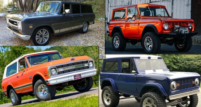 10 Of The Best Vintage SUVs For Sale Online This Week