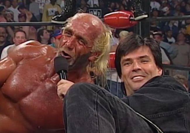 Eric Bischoff Recalls Spotting Knife In Hulk Hogan's Fanny Pack A Tense Between NWO Members - BroBible