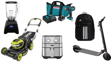 Daily Deals: Lawn Mowers, Drill Kits, Electric Scooters, Air Fryers, Nike Sale And More!