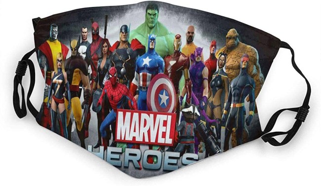 Marvel Face Masks And Neck Gaiters